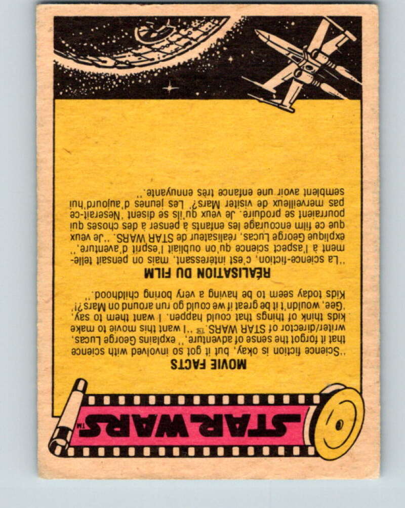 1977 OPC Star Wars #33 The droids in the Control Room V33710