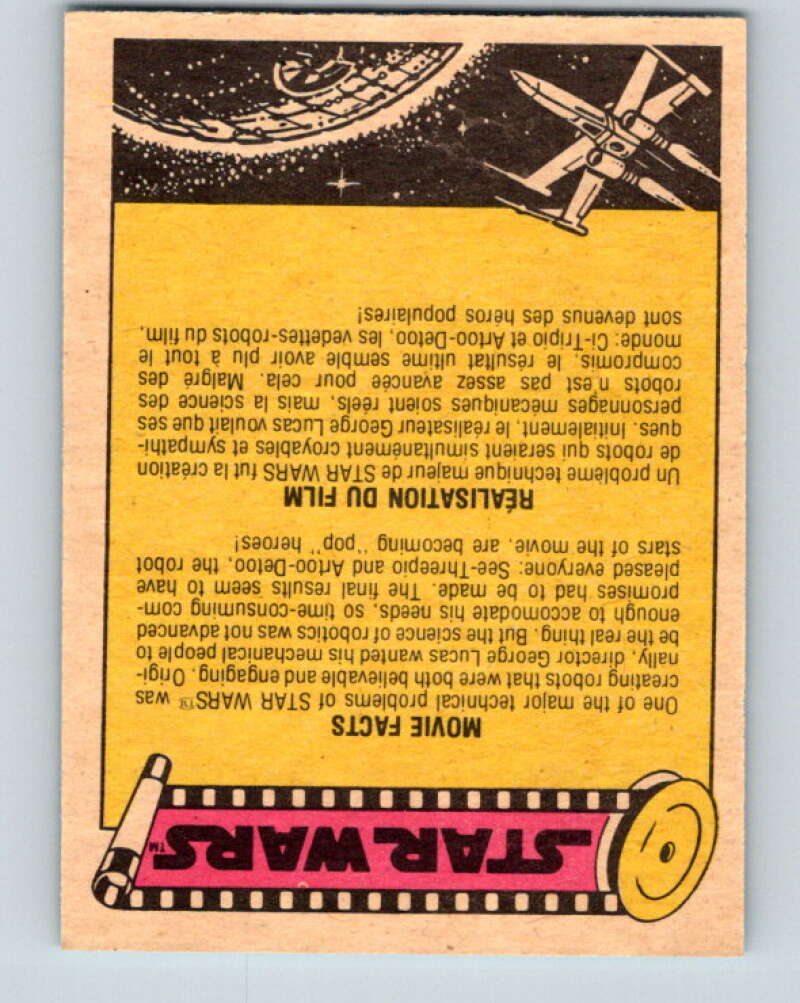 1977 OPC Star Wars #35 Luke and Han as stormtroopers V33715