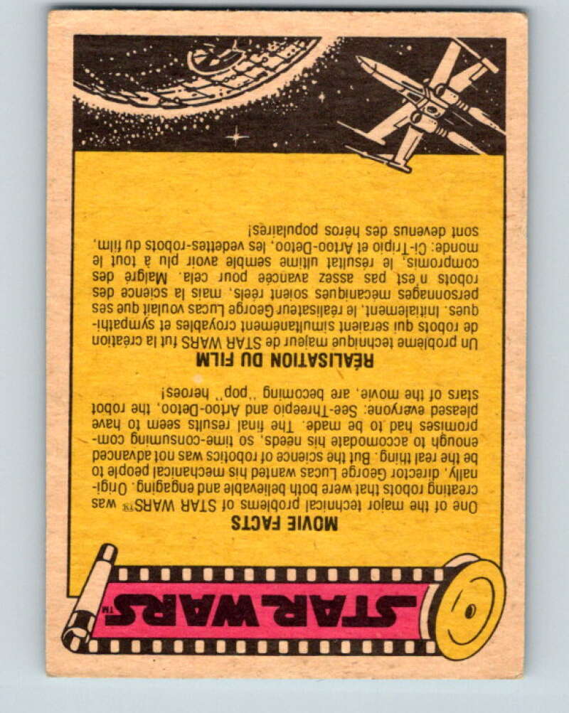 1977 OPC Star Wars #35 Luke and Han as stormtroopers V33717
