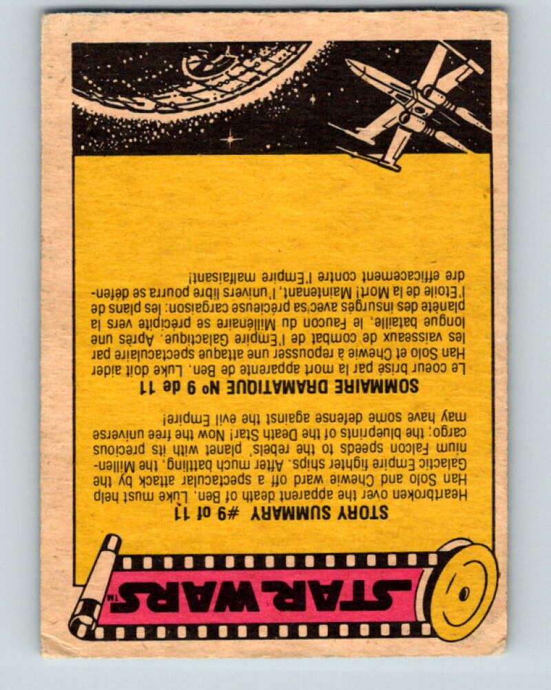 1977 OPC Star Wars #46 A desperate moment for Ben V33785