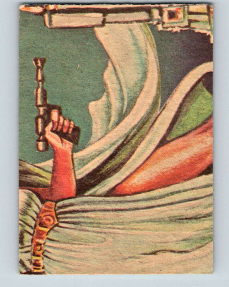 1977 OPC Star Wars #47 Luke prepares for the battle V33796