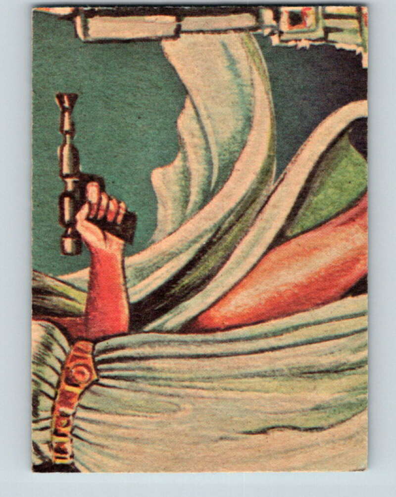 1977 OPC Star Wars #47 Luke prepares for the battle V33798