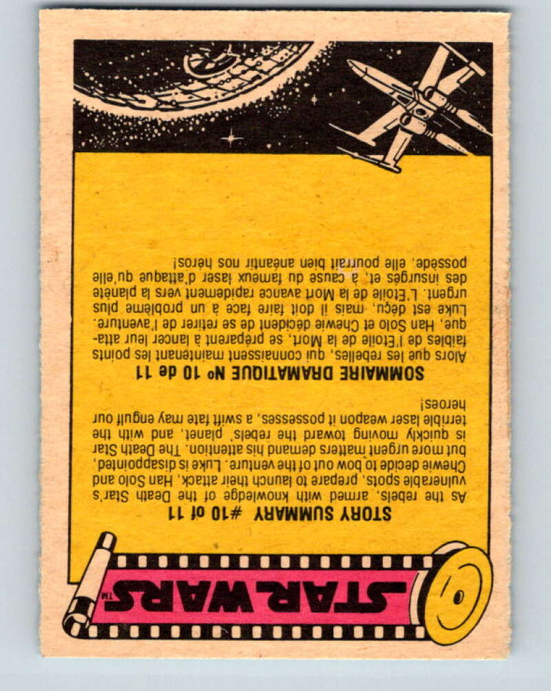 1977 OPC Star Wars #49 The rebels monitor the raid V33806