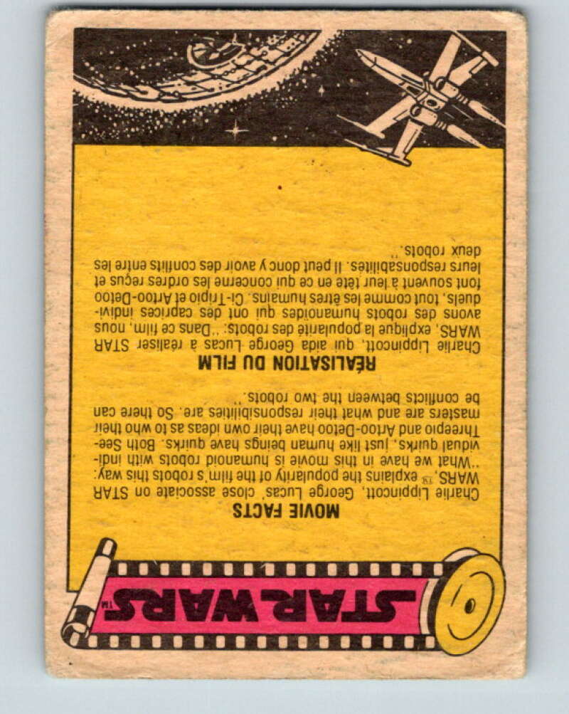 1977 OPC Star Wars #54 The victors receive their reward V33835