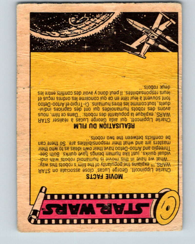 1977 OPC Star Wars #54 The victors receive their reward V33838