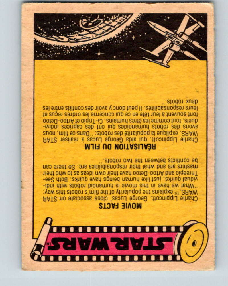 1977 OPC Star Wars #54 The victors receive their reward V33839