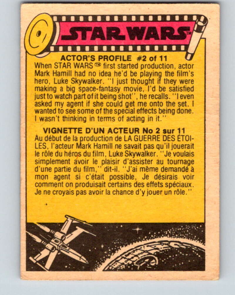1977 OPC Star Wars #76 Artoo-Detoo on the rebel starship! V33984