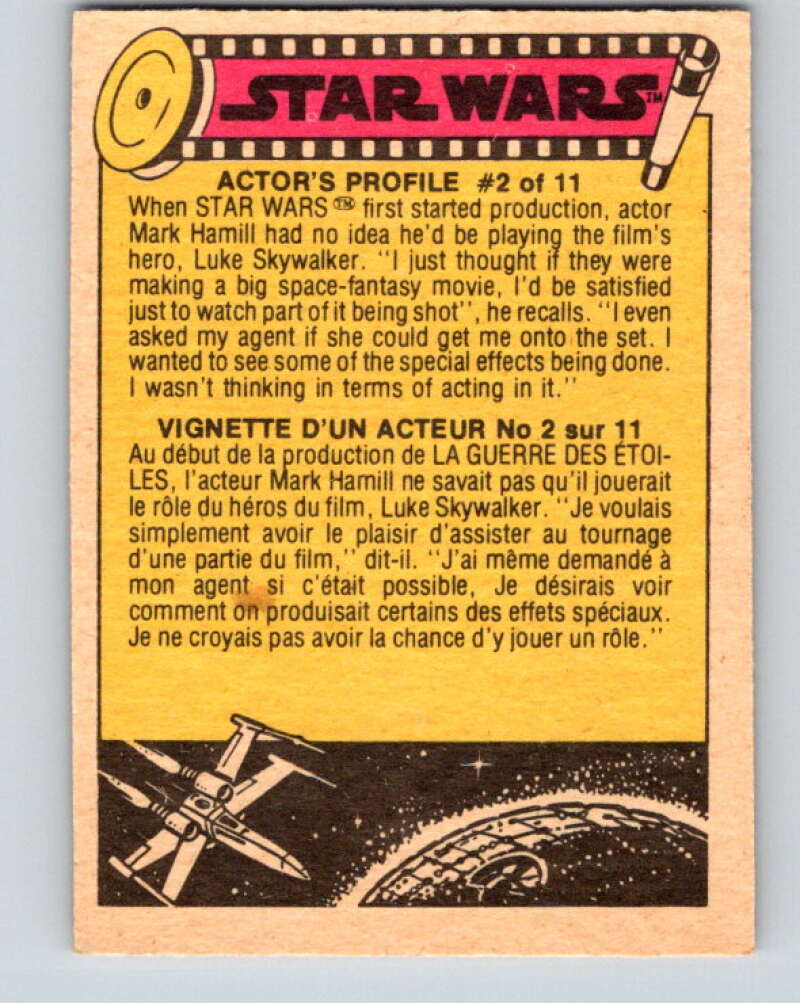 1977 OPC Star Wars #76 Artoo-Detoo on the rebel starship! V33986