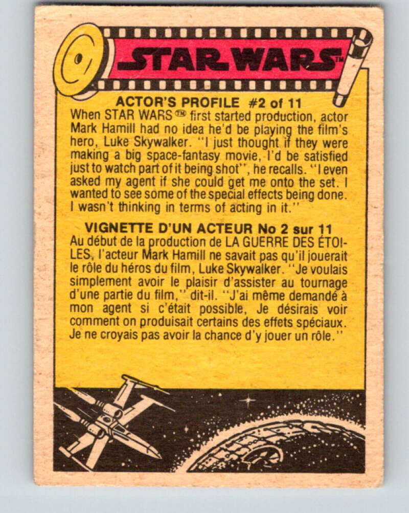1977 OPC Star Wars #76 Artoo-Detoo on the rebel starship! V33987