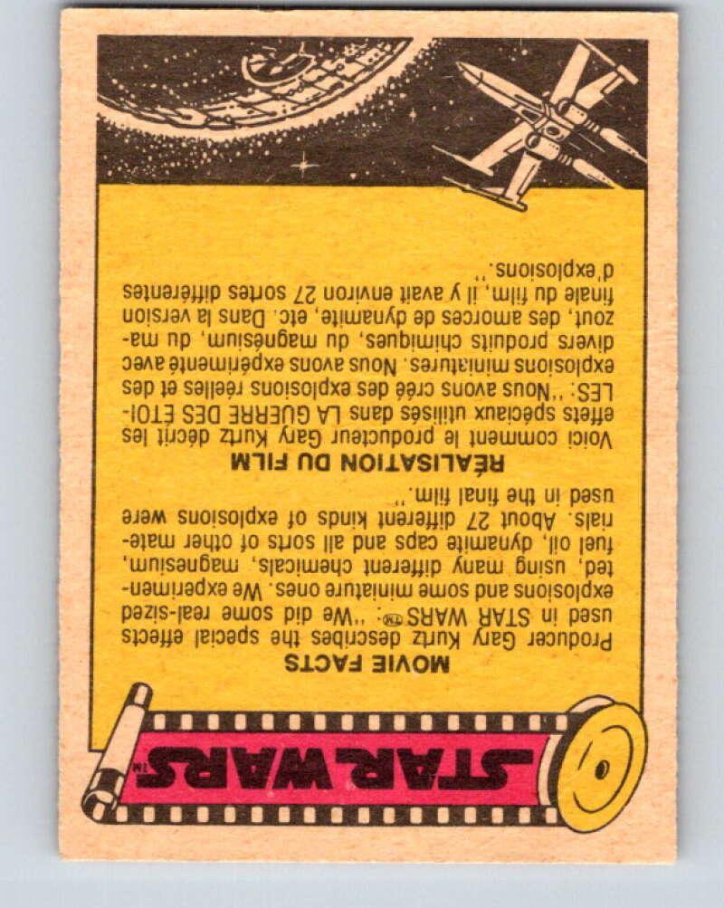 1977 OPC Star Wars #81 Weapons of the Death Star! V34022