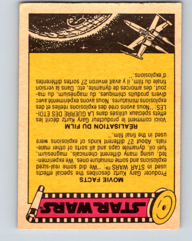 1977 OPC Star Wars #81 Weapons of the Death Star! V34024