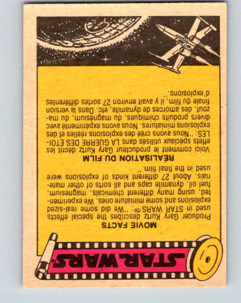 1977 OPC Star Wars #81 Weapons of the Death Star! V34025
