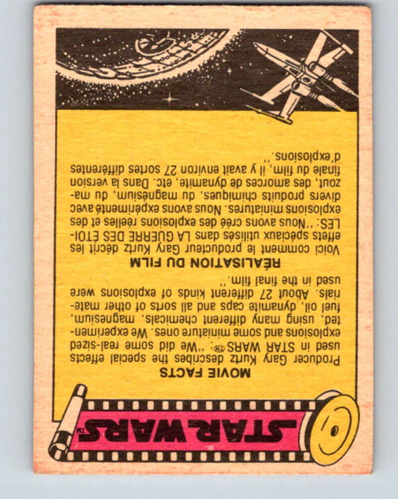 1977 OPC Star Wars #81 Weapons of the Death Star! V34026