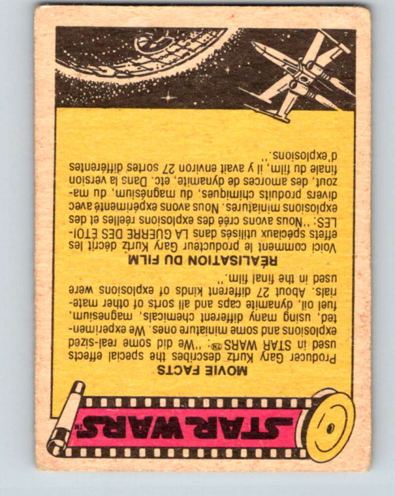 1977 OPC Star Wars #81 Weapons of the Death Star! V34030