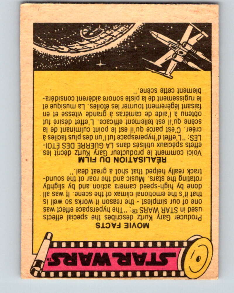 1977 OPC Star Wars #83 Aboard the Millennium Falcon V34043
