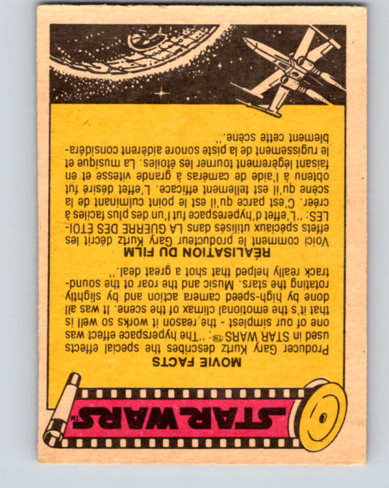 1977 OPC Star Wars #83 Aboard the Millennium Falcon V34045