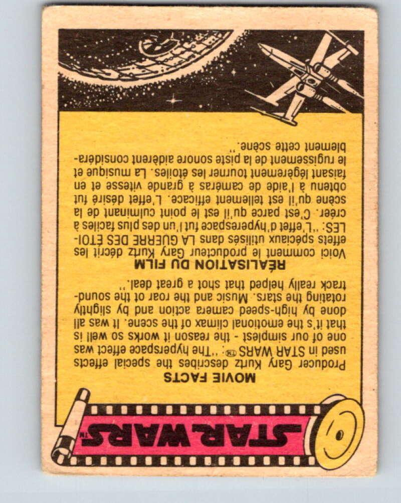 1977 OPC Star Wars #83 Aboard the Millennium Falcon V34047