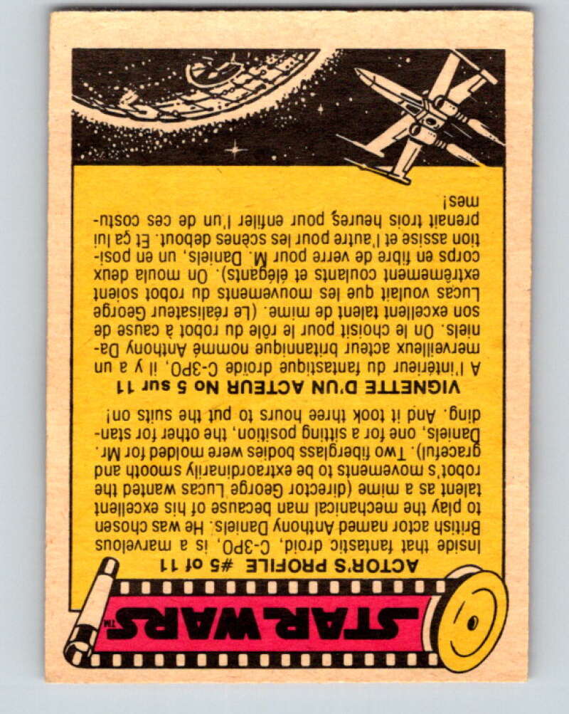 1977 OPC Star Wars #97 Meeting at the cantina V34169