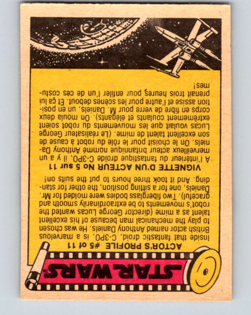 1977 OPC Star Wars #97 Meeting at the cantina V34170