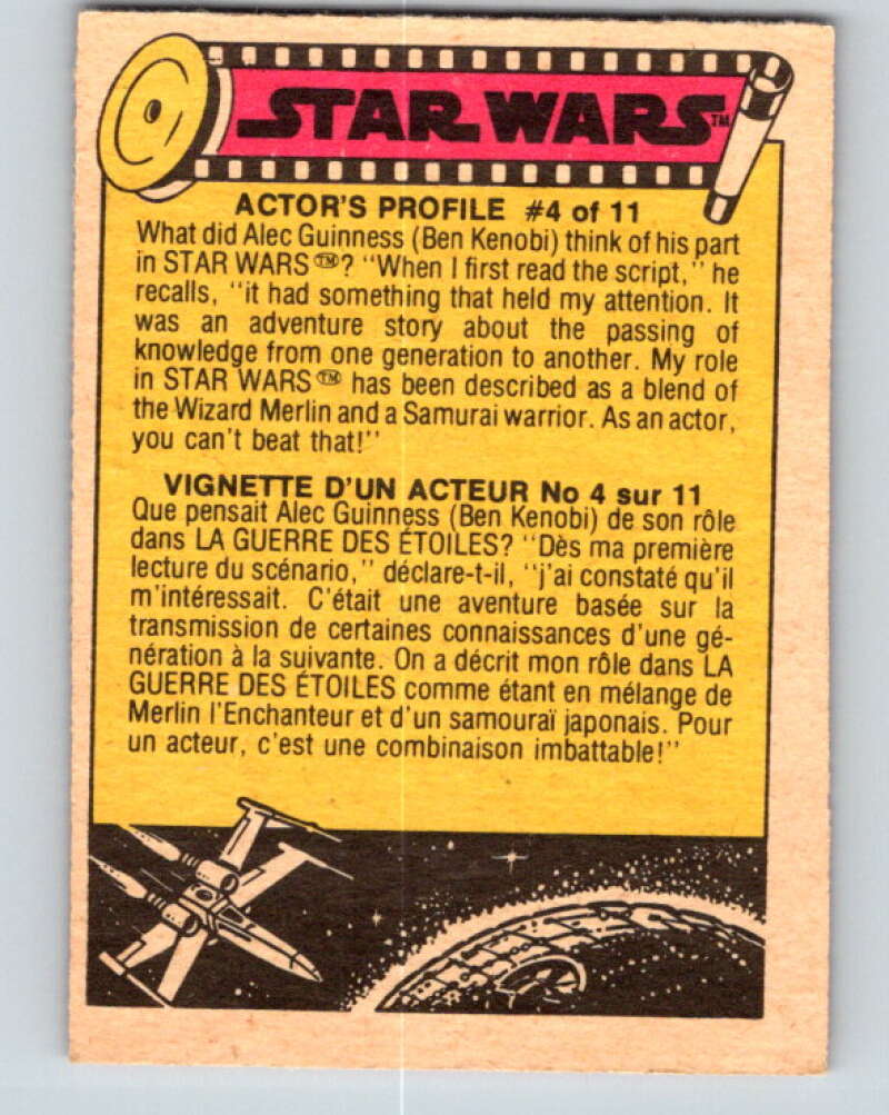 1977 OPC Star Wars #111 Chewie and Han Solo! V34265
