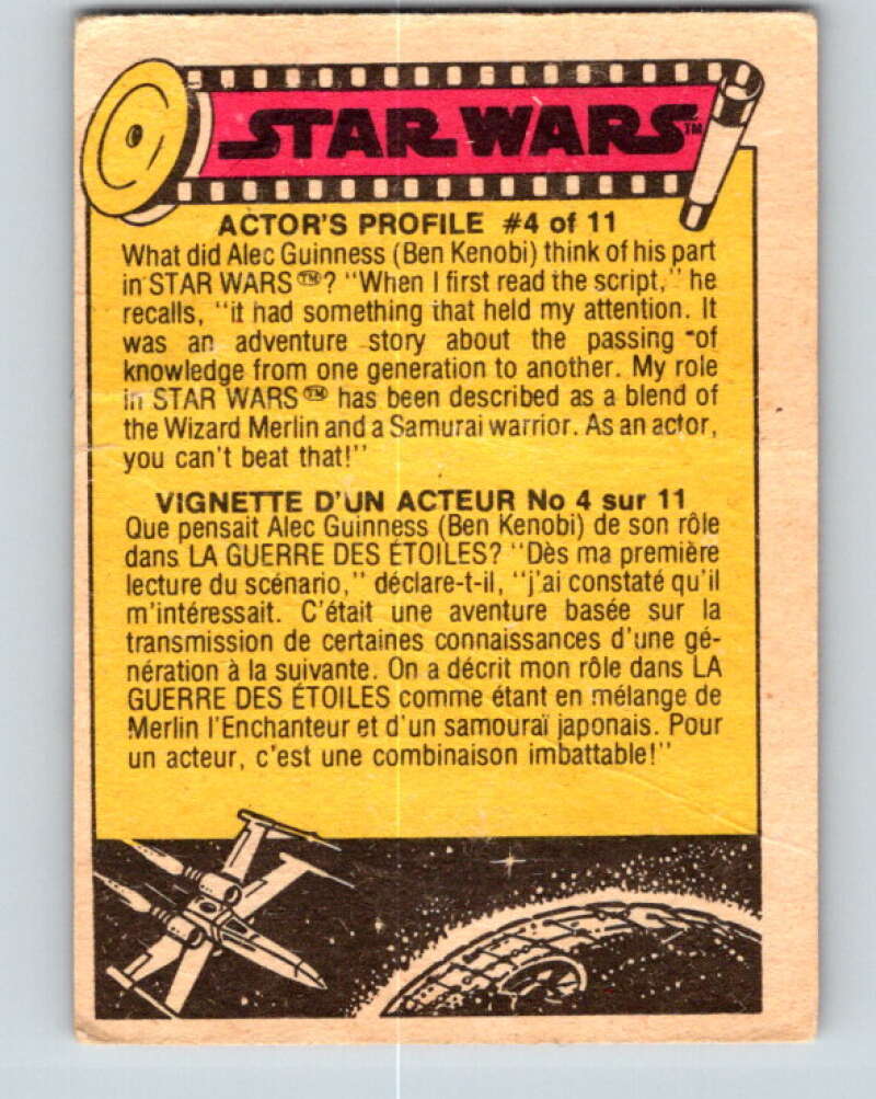 1977 OPC Star Wars #111 Chewie and Han Solo! V34269