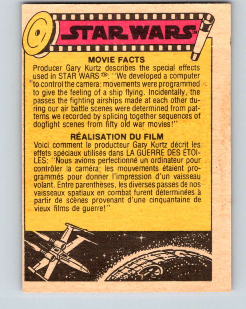 1977 OPC Star Wars #116 Honored for their heroism! V34307