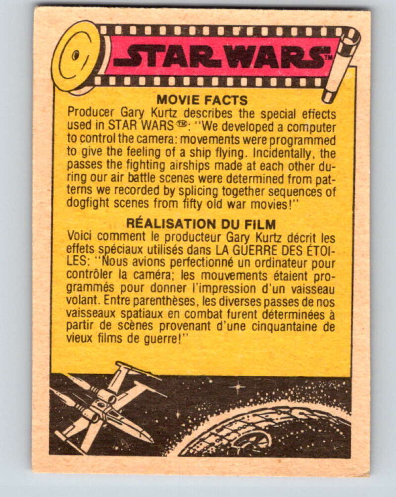 1977 OPC Star Wars #116 Honored for their heroism! V34308
