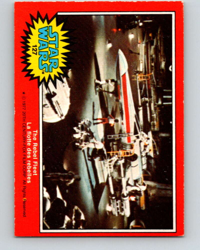 1977 OPC Star Wars #127 The Rebel Fleet V34410