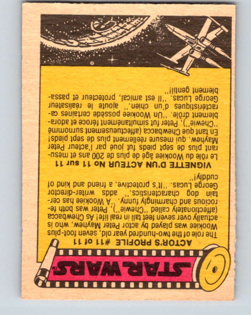 1977 OPC Star Wars #127 The Rebel Fleet V34411