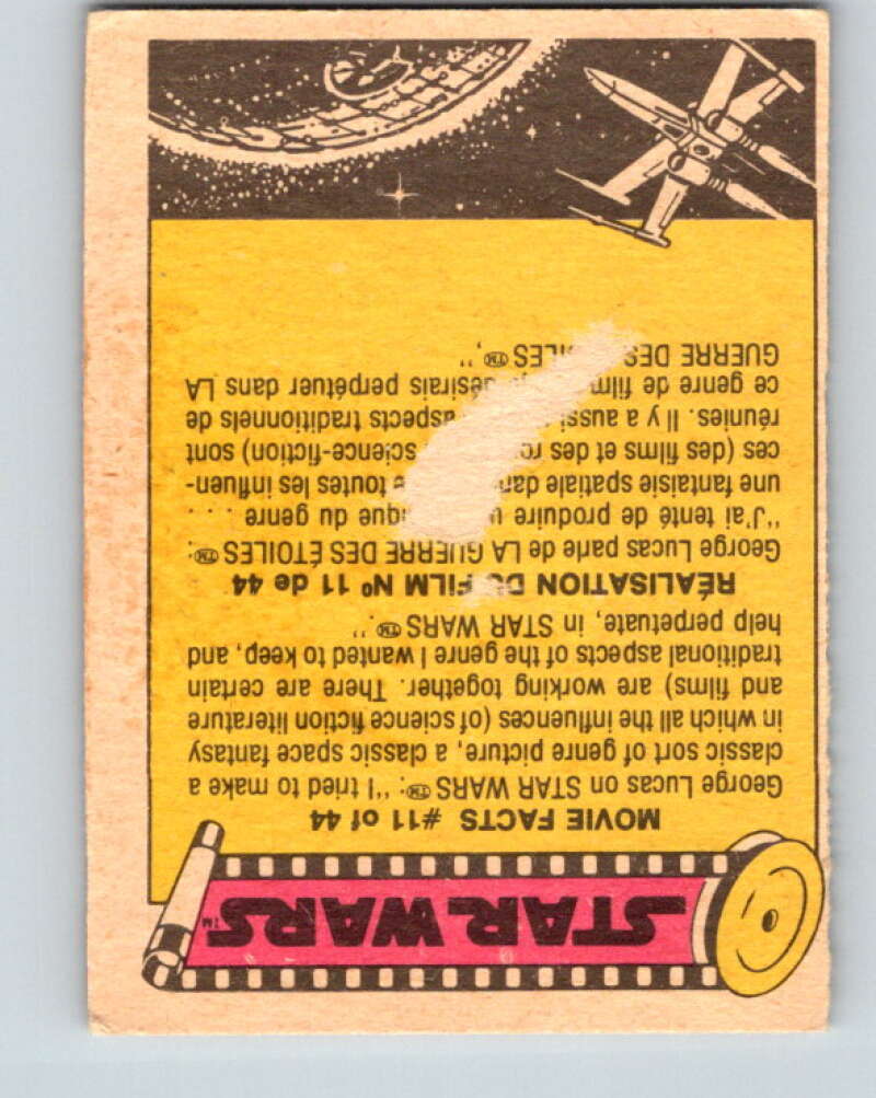 1977 OPC Star Wars #150 Han Leia quarrel about escape plan V34472