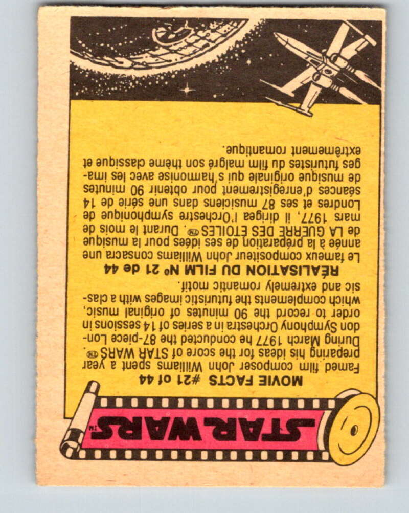 1977 OPC Star Wars #154 I'm going to regret this! V34475