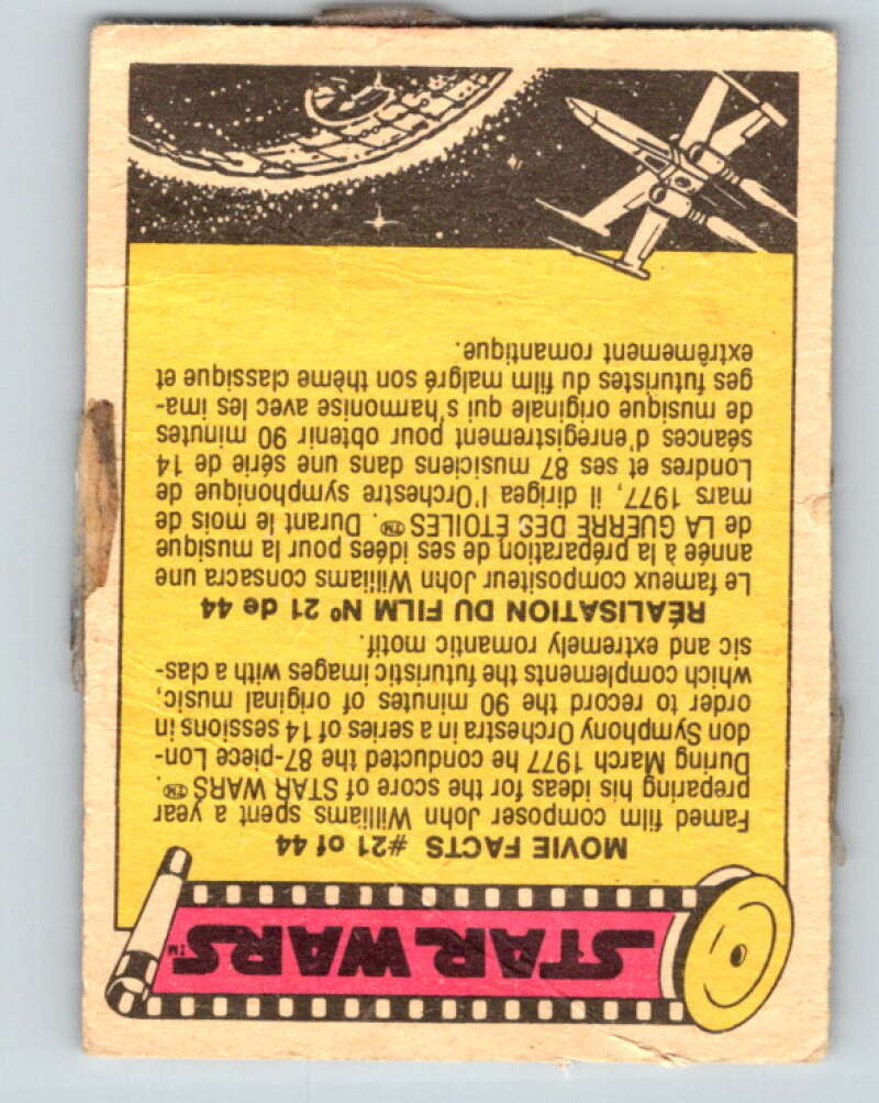 1977 OPC Star Wars #154 I'm going to regret this! V34477