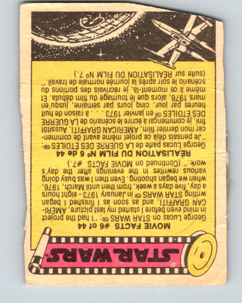 1977 OPC Star Wars #174 Artoo's desperate mission! V34496