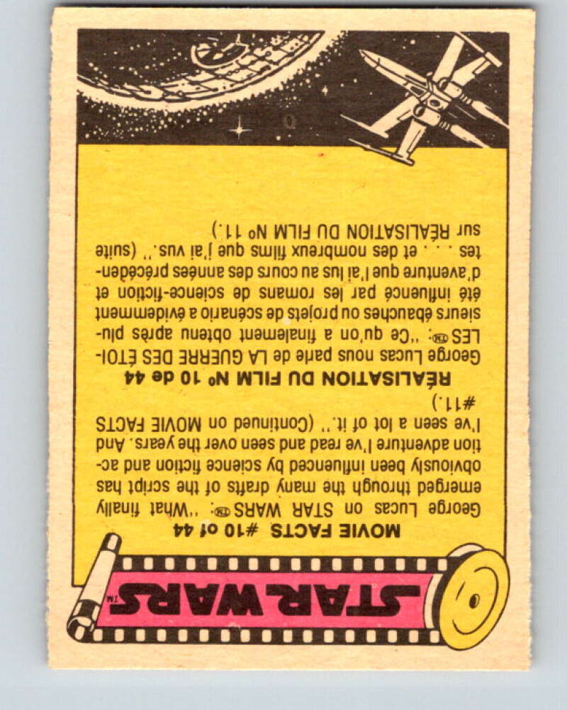 1977 OPC Star Wars #175 The Rebel fighter ships V34497