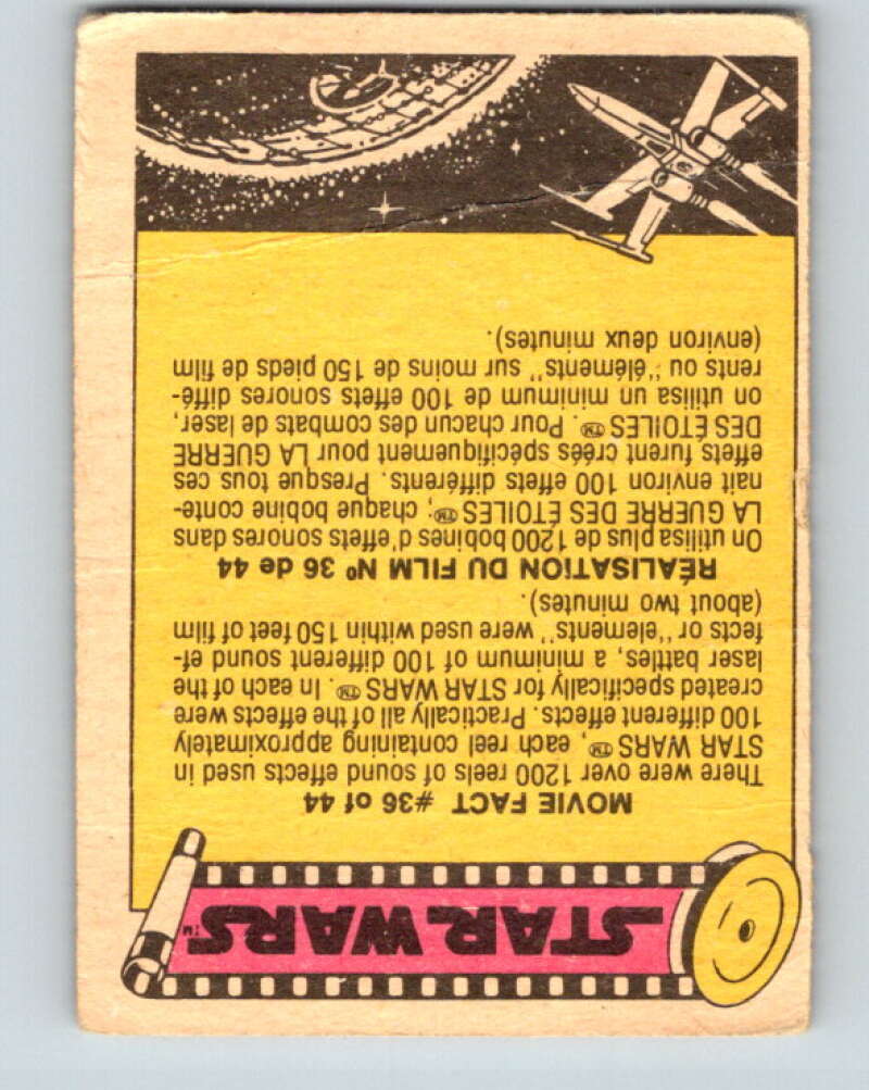 1977 OPC Star Wars #211 Bizarre inhabitants of the cantina! V34535