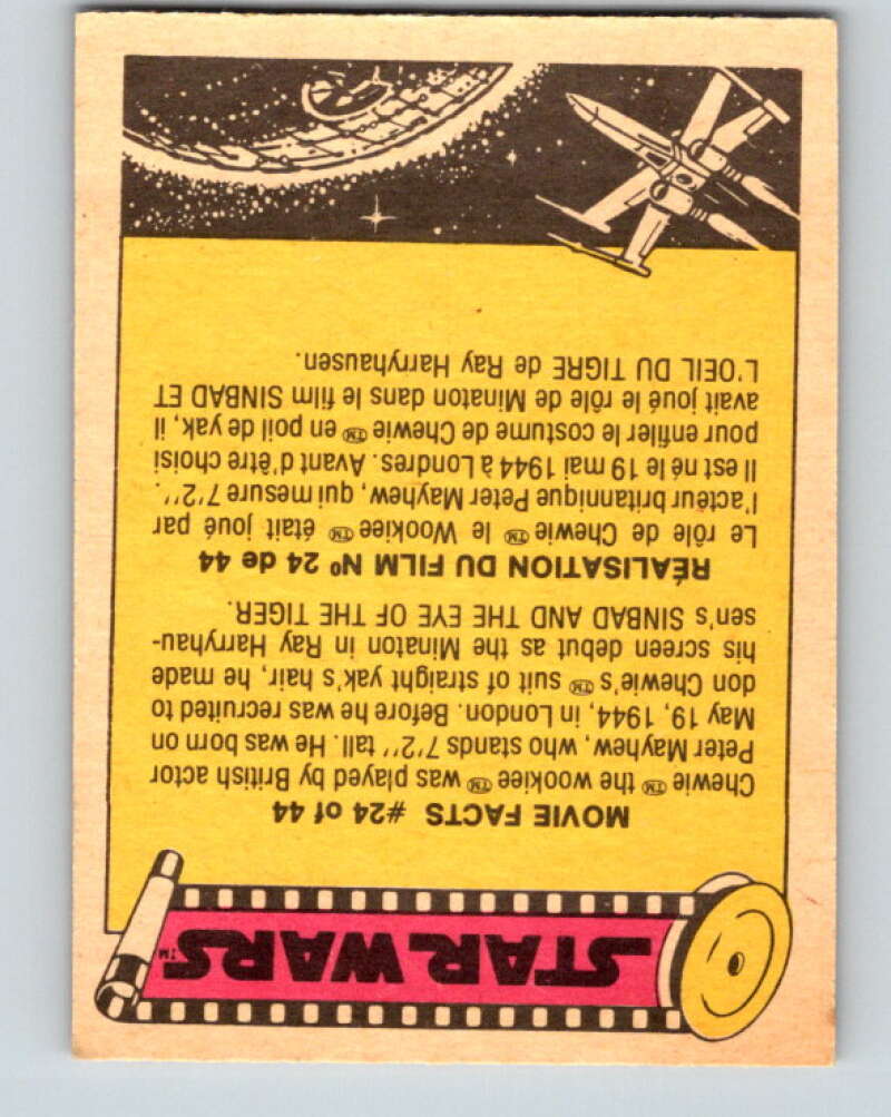 1977 OPC Star Wars #227 A friendly chat among alien friends! V34559