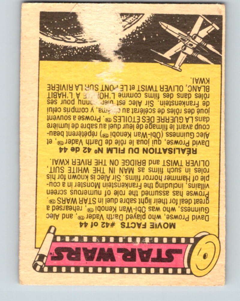 1977 OPC Star Wars #230 Artoo-Detoo is abducted by Jawas! V34564