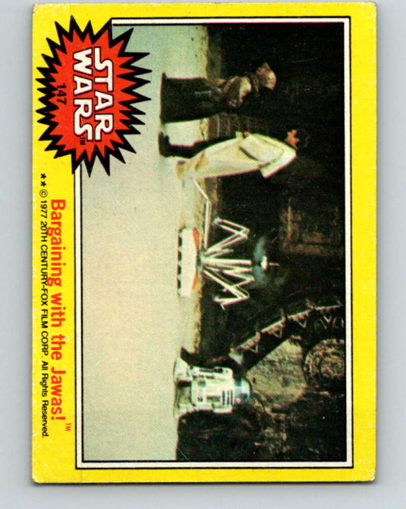 1977 Topps Star Wars #147 Bargaining with the Jawas! V34633