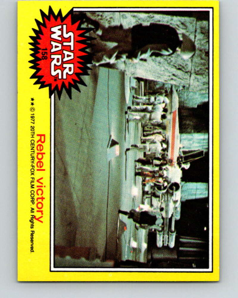 1977 Topps Star Wars #158 Rebel victory V34643