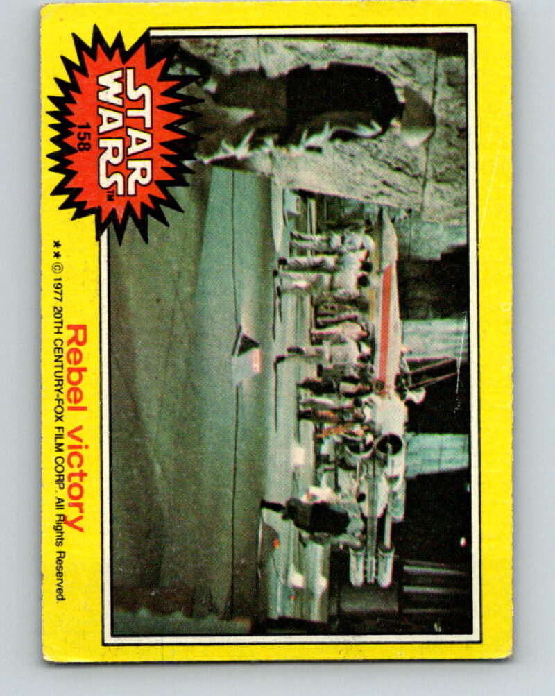 1977 Topps Star Wars #158 Rebel victory V34644