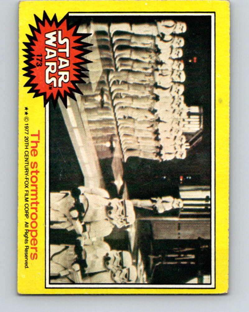1977 Topps Star Wars #173 The stormtroopers V34661