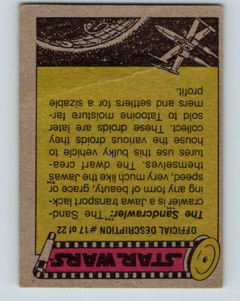 1977 Topps Star Wars #176 Luke Skywalker's dream V34663