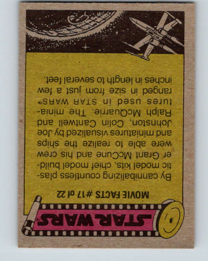 1977 Topps Star Wars #310 Filming the Awards Ceremony V34694