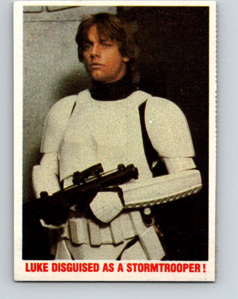 1977 Star Wars Burger King Luke Disguised as a Stormtrooper V34726
