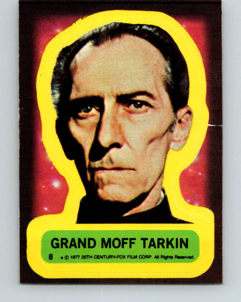 1977 Topps Star Wars Stickers #8 Grand Moff Tarkin V34753