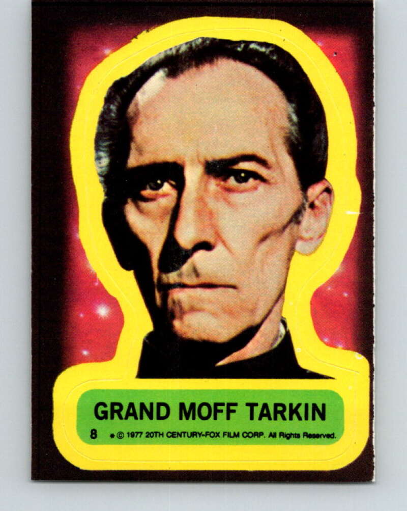 1977 Topps Star Wars Stickers #8 Grand Moff Tarkin V34754