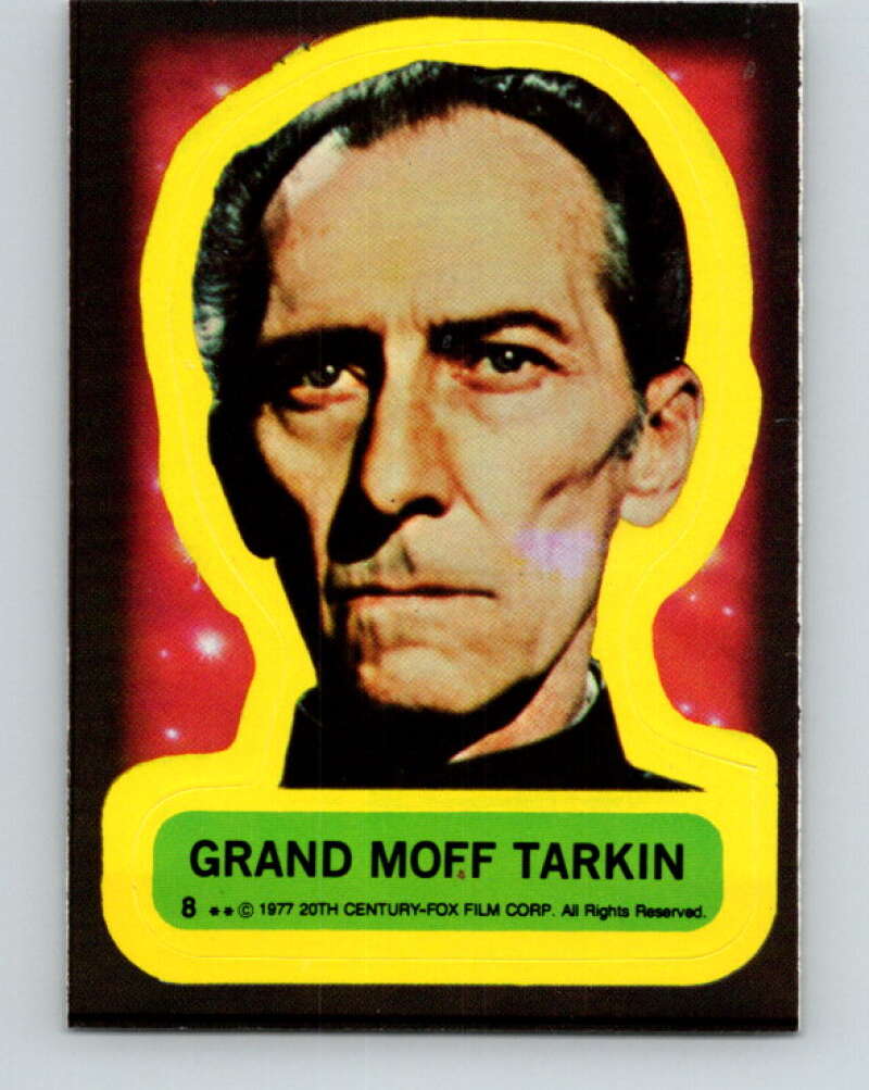 1977 Topps Star Wars Stickers #8 Grand Moff Tarkin V34755