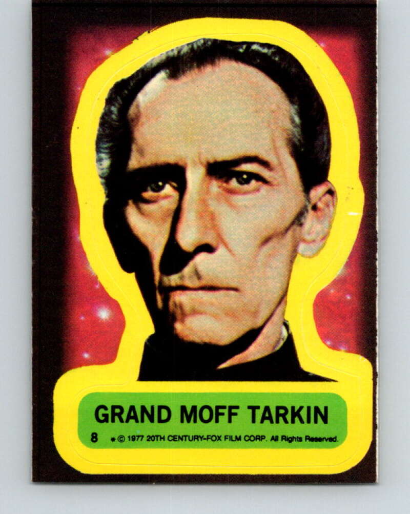1977 Topps Star Wars Stickers #8 Grand Moff Tarkin V34756