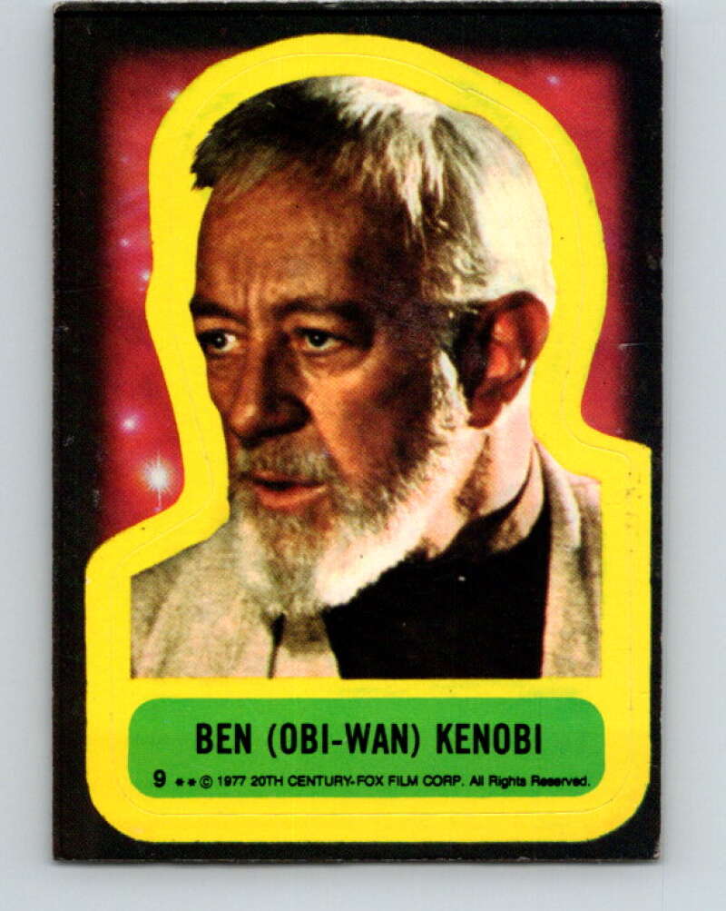 1977 Topps Star Wars Stickers #9 Ben Obi-Wan Kenobi V34761