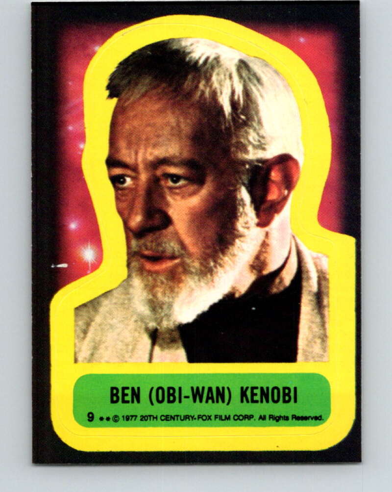 1977 Topps Star Wars Stickers #9 Ben Obi-Wan Kenobi V34762